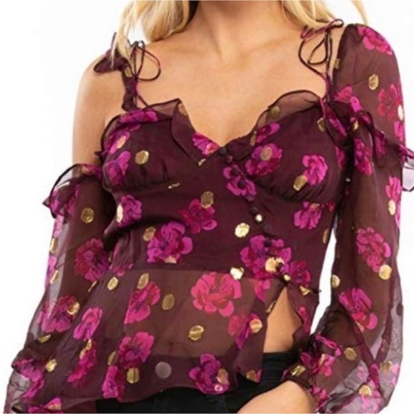 For Love and Lemons | asymmetrical top - Picture 1 of 10